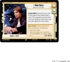 Star Wars Unlimited (TCG): Jump to Lightspeed - Han Solo Spotlight Deck [Inglês] - Azuosmetal