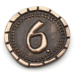 Kit Moedas de Metal: 7 Wonders Duel [Moedas & Co]