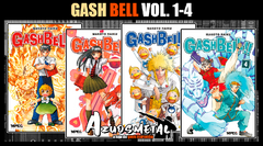 Kit Gash Bell: Kanzenban - Vol. 1-4 [Mangá: MPEG]