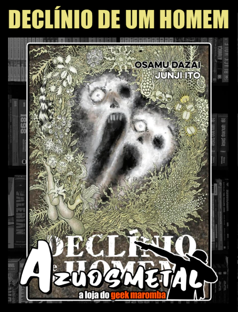 Declínio de um Homem - Junji Ito e Osamu Dazai [Mangá: JBC]