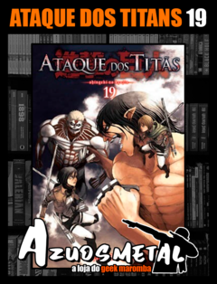 Ataque Dos Titãs - Shingeki no Kyojin - Vol. 19 [Mangá: Panini] - comprar online