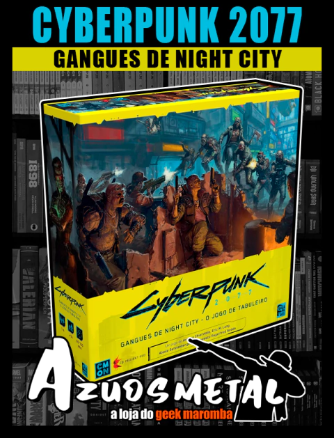 Cyberpunk 2077: Gangues de Night City - Jogo de Tabuleiro [Board Game: Galápagos]