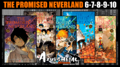 Kit The Promised Neverland - Vol. 11-15 [Mangá: Panini] - comprar online