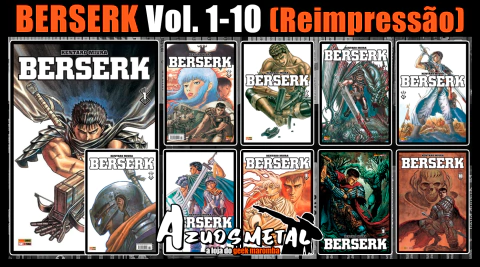 Kit Berserk (Edição Luxo) - Vol. 1-10 [Mangá: Panini]
