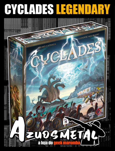 Cyclades Legendary - Jogo de Tabuleiro [AcrossThe Board]