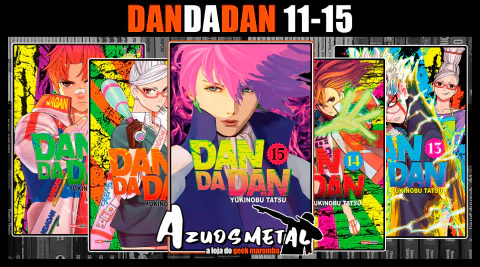 Kit Dandadan - Vol. 11-15 [Mangá: Panini]