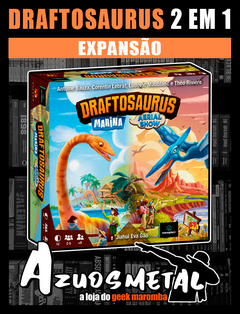 Draftosaurus - 2 em 1 (Expansão) [Board Game: MeepleBR] - loja online