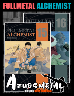 Kit Fullmetal Alchemist (FMA) - Especial - Vol. 15 e 16 [Mangá: JBC] na internet