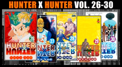 Kit Hunter X Hunter - Vol. 26-30 [Reimpressão] [Mangá: JBC]