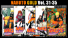 Kit Naruto Gold - Vol. 31-35 [Mangá: Panini]