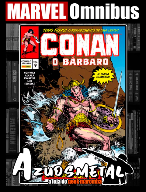 Conan, O Bárbaro: A Era Clássica - Vol. 9 [Marvel Omnibus: Panini]