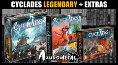 Kit Cyclades Legendary + Extras - Jogo de Tabuleiro [AcrossThe Board]