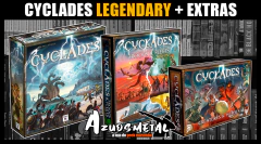 Kit Cyclades Legendary + Extras - Jogo de Tabuleiro [AcrossThe Board]