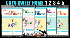 Kit Chi s Sweet Home - Vol. 1-5 [Mangá: JBC]