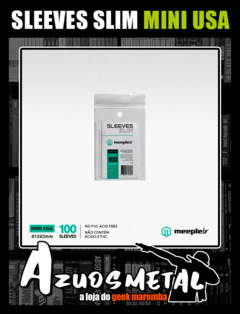 Sleeves SLIM: MINI USA (41x63mm) [MeepleBR]