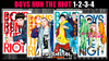 Kit Boys Run The Riot - Vol. 1-4 [Mangá: JBC]