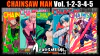 Kit Chainsaw Man - Vol. 1-5 [Mangá: Panini]