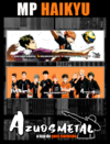 Marca-Páginas: Karasuno-Ushijima (Haikyu!) [Azuosmetal]