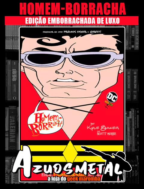 Homem Borracha Por Kyle Baker: (Edição Emborrachada de Luxo) - [HQ: Panini]