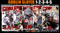 Kit Goblin Slayer - Vol. 1, 2, 3, 4 e 5. [Mangá: Panini]