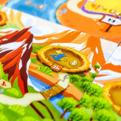 Draftosaurus - 2 em 1 (Expansão) [Board Game: MeepleBR] - Azuosmetal