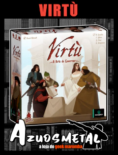 Virtù: A Arte de Governar - Jogo de Tabuleiro [Board Game: MeepleBR]