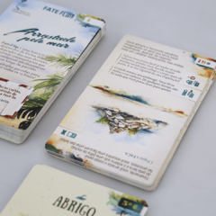 FateFlip: Arrastado Pelo Mar - Jogo de Cartas [MeepleBR] - Azuosmetal