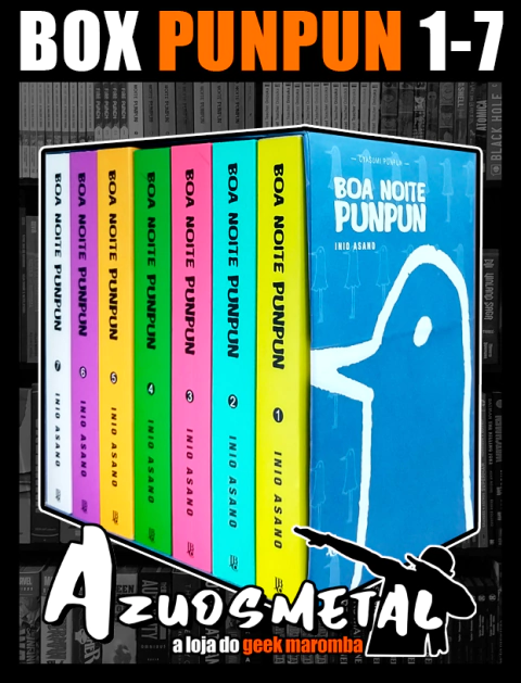 Box Boa Noite Punpun - Vol. 1-7 (Coleção Completa) [Mangá: JBC]