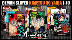 Kit Demon Slayer: Kimetsu No Yaiba - Vol. 1-10 [Mangá: Panini] - comprar online