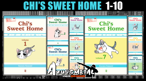 Kit Chi s Sweet Home - Vol. 1-10 [Mangá: JBC]