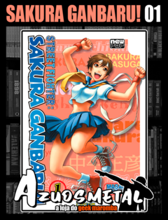 Street Fighter: Sakura Ganbaru! - Vol. 1 [Mangá: NewPOP]