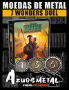 Kit Moedas de Metal: 7 Wonders Duel [Moedas & Co]