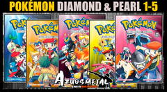 Kit Pokémon Diamond And Pearl - Vol. 1-5 [Mangá: Panini]