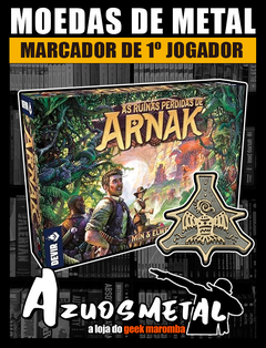Marcador de 1º Jogador: Ruinas Perdidas de Arnak [Moedas e Co]