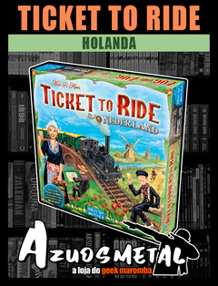 Ticket to Ride: Holanda (Expansão) - Jogo de Tabuleiro [Board Game: Galápagos]