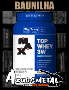 Top Whey Protein 3W - 900g [Max Titanium] na internet