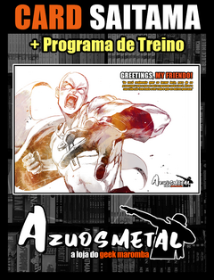 Card Saitama (+Programa de Treino com Ênfase em Peitoral) [Azuosmetal]