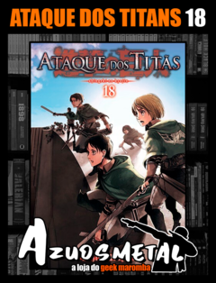 Ataque Dos Titãs - Shingeki no Kyojin - Vol. 18 [Mangá: Panini] - comprar online