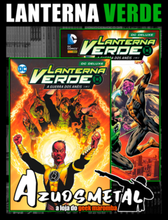 Kit DC Deluxe - Lanterna Verde: A Guerra dos Anéis - Vol. 1 e 2. [HQ: Panini]