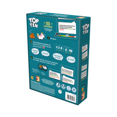 Top Ten - Jogo de Cartas [Board Game: Galápagos] - Azuosmetal