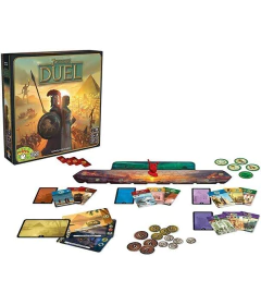 Kit 7 Wonders Duel - Jogo + Moedas de Metal + Marcador de Metal [Board Game: Galápagos] - comprar online