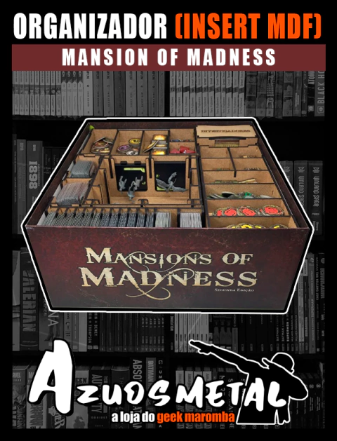 Organizador (INSERT MDF) para Mansions Of Madness [Bucaneiros]