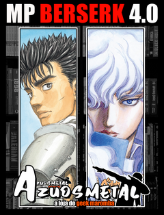 Marca-Páginas: Guts-Griffith (Berserk 4.0) [Azuosmetal]