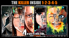 Kit The Killer Inside - Vol. 1-5 [Mangá: Panini]