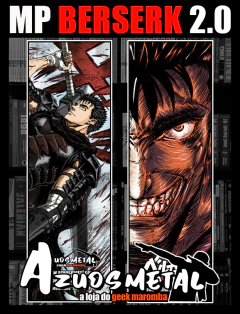 Marca-Páginas: Guts (Berserk 2.0) [Azuosmetal]