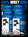 100% Whey Protein - Pote 900g [Max Titanium]