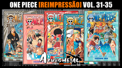 Kit One Piece - Vol. 31-35 [Reimpressão] [Mangá: Panini]