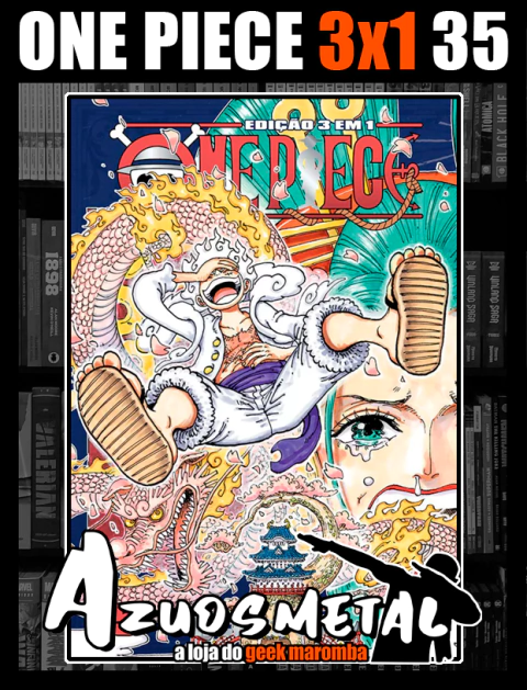 One Piece (3 em 1) - Vol. 35 [Mangá: Panini]