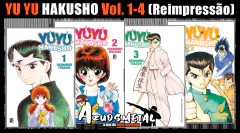 Kit Yu Yu Hakusho - Vol. 1-4 [Reimpressão] [Mangá: JBC]