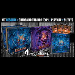 Kit Descent: Lendas da Escuridão (Jogo Base + Expansão + Playmat+ Sleeves) - Jogo de Tabuleiro [Board Game: Galápagos] - comprar online